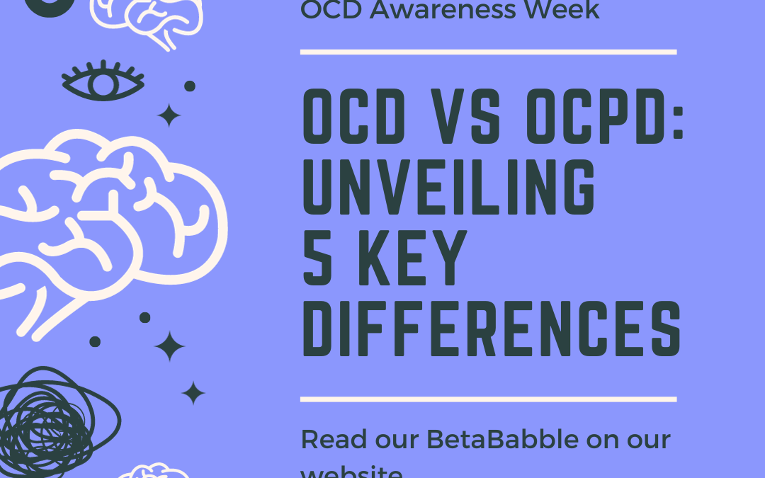 Navigating the Maze: OCD vs. OCPD – Unveiling 5 Key Differences