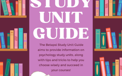 Betapsi’s Study Unit Guide Overview